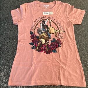 PBR Women's Pink Short Sleeve Tee